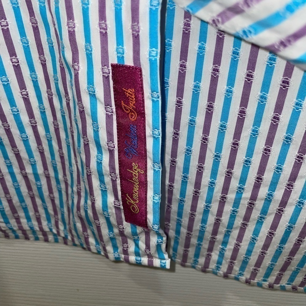 Robert Graham SS Mens button down shirt SZ L​​​​​​​​​​​​​​​​ - Picture 5 of 6